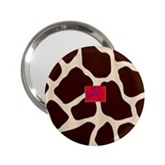 Giraffe By Traci K 2 25  Handbag Mirrors by tracikcollection