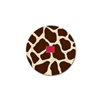 Giraffe by Traci K Golf Ball Marker Front