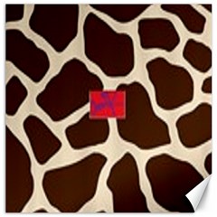 Giraffe By Traci K Canvas 16  X 16  by tracikcollection