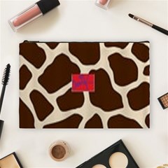 Giraffe By Traci K Cosmetic Bag (large) by tracikcollection