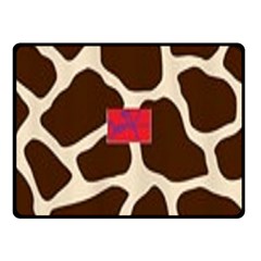 Giraffe By Traci K Fleece Blanket (small) by tracikcollection