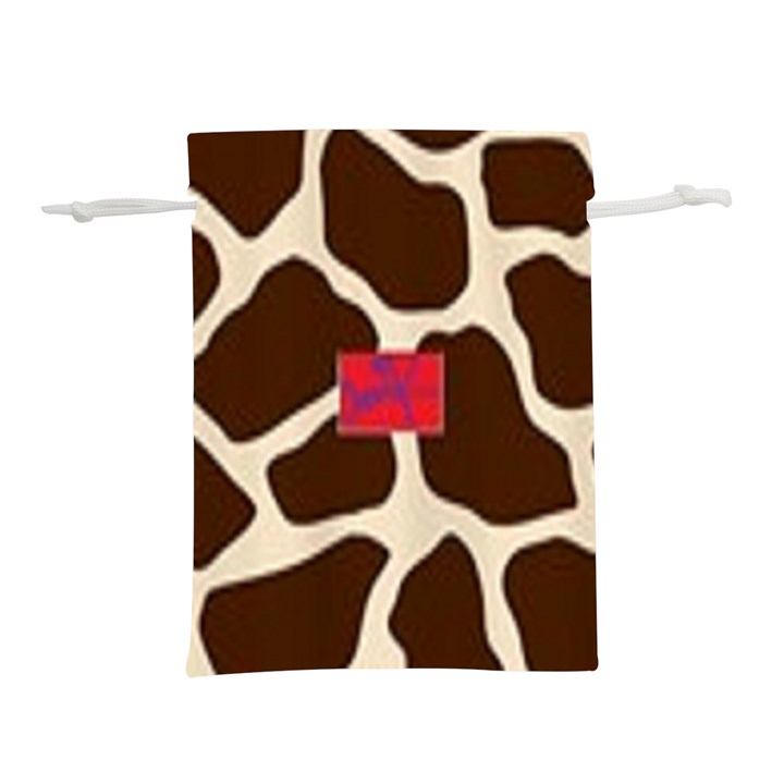 Giraffe by Traci K Lightweight Drawstring Pouch (S)