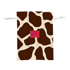 Giraffe By Traci K Lightweight Drawstring Pouch (l) by tracikcollection