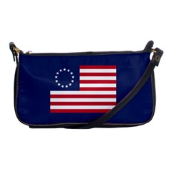 Betsy Ross Flag Usa America United States 1777 Thirteen Colonies Maga  Shoulder Clutch Bag by snek