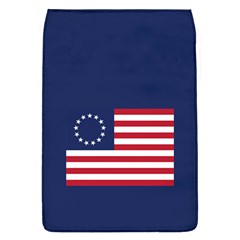 Betsy Ross Flag Usa America United States 1777 Thirteen Colonies Maga  Removable Flap Cover (l) by snek