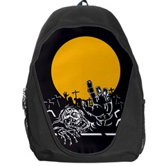 Zombie Night Backpack Bag by trulycreative