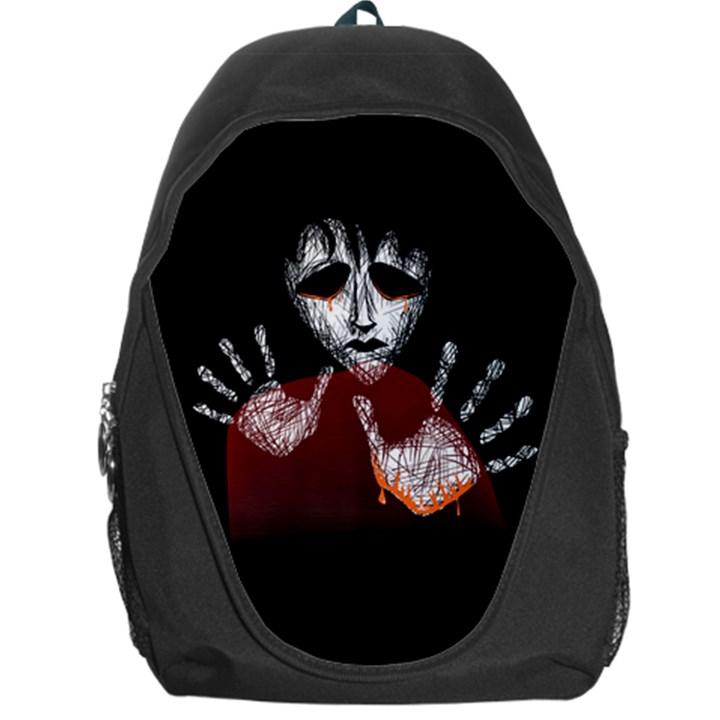 Sad Zombie Backpack Bag