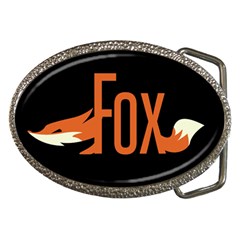 Red Fox Belt Buckles