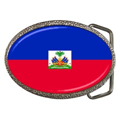 Flag Of Haiti Belt Buckles by trulycreative