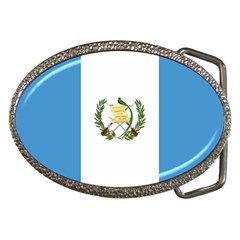 Flag Of Guatemala Belt Buckles