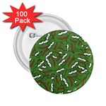 Pepe the Frog Face pattern Green Kekistan meme 2.25  Buttons (100 pack)  Front