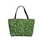 Pepe the Frog Face pattern Green Kekistan meme Classic Shoulder Handbag Front