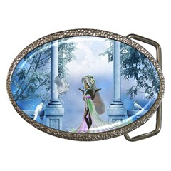 Cute Fairy With Dove Belt Buckles by FantasyWorld7