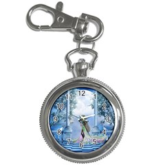 Cute Fairy With Dove Key Chain Watches by FantasyWorld7