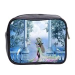 Cute Fairy With Dove Mini Toiletries Bag (Two Sides) Back