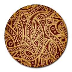 Fine Pattern Round Mousepads by Sobalvarro