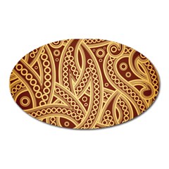 Fine Pattern Oval Magnet by Sobalvarro