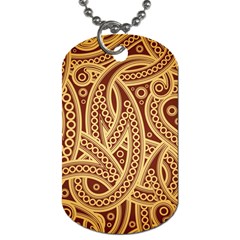 Fine Pattern Dog Tag (two Sides) by Sobalvarro