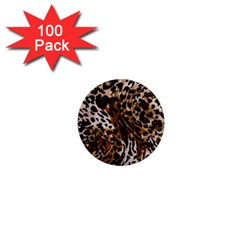 Cheetah By Traci K 1  Mini Magnets (100 Pack)  by tracikcollection