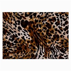 Cheetah By Traci K Large Glasses Cloth by tracikcollection