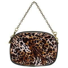 Cheetah By Traci K Chain Purse (one Side) by tracikcollection