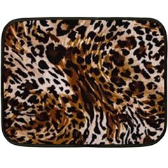 Cheetah By Traci K Fleece Blanket (mini) by tracikcollection