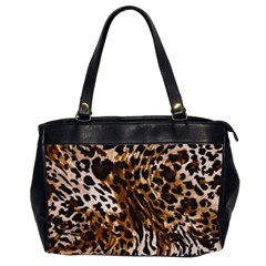 Cheetah By Traci K Oversize Office Handbag (2 Sides) by tracikcollection