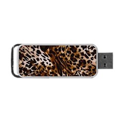 Cheetah By Traci K Portable Usb Flash (one Side) by tracikcollection