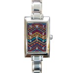 Untitled Rectangle Italian Charm Watch Front