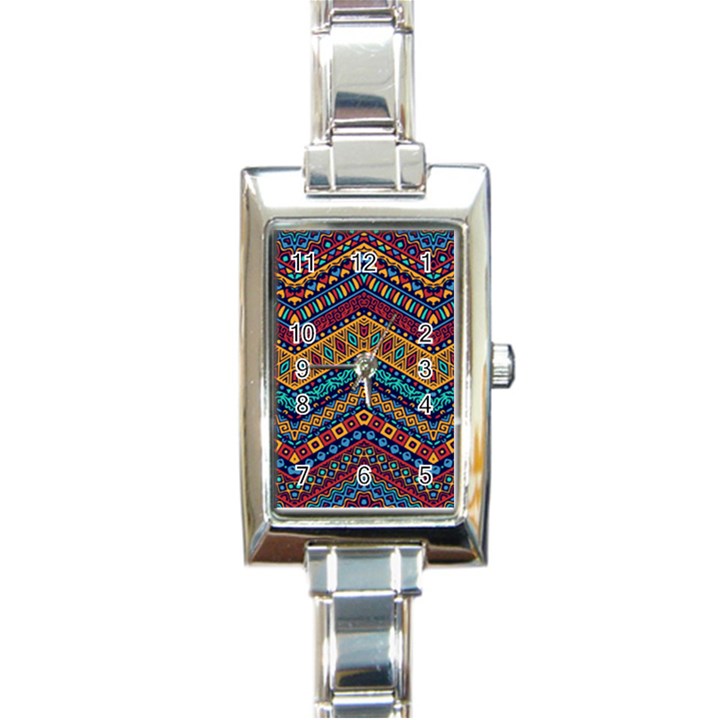 Untitled Rectangle Italian Charm Watch