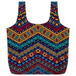 Untitled Full Print Recycle Bag (XL) Back