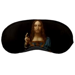 Salvator Mundi Leonardo Davindi 1500 Jesus Christ Savior Of The World Original Paint Most Expensive In The World Sleeping Mask by snek