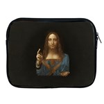 Salvator Mundi Leonardo DaVindi 1500 Jesus Christ Savior of the World Original Paint Most expensive in the world Apple iPad 2/3/4 Zipper Cases Front