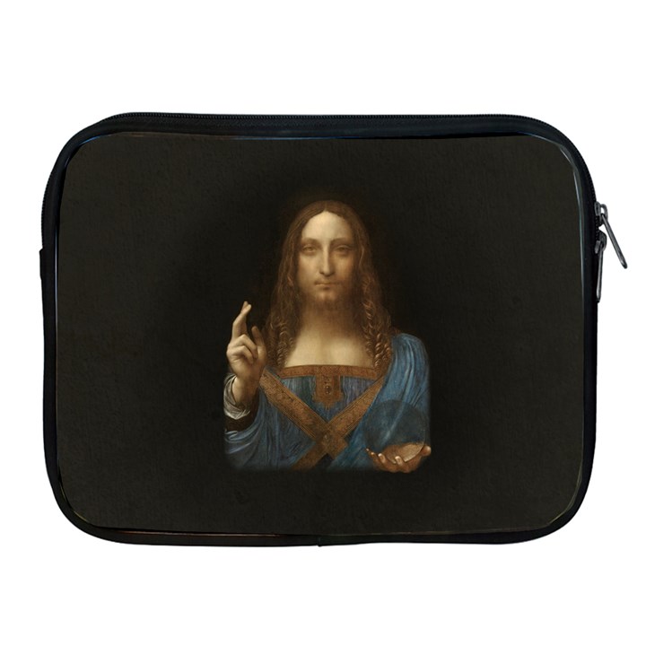 Salvator Mundi Leonardo DaVindi 1500 Jesus Christ Savior of the World Original Paint Most expensive in the world Apple iPad 2/3/4 Zipper Cases