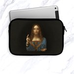 Salvator Mundi Leonardo DaVindi 1500 Jesus Christ Savior of the World Original Paint Most expensive in the world Apple iPad Mini Zipper Cases Front