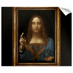 Salvator Mundi Leonardo Davindi 1500 Jesus Christ Savior Of The World Original Paint Most Expensive In The World Canvas 8  X 10  by snek