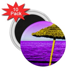 Pop Art Beach Umbrella 2 25  Magnets (10 Pack)  by essentialimage