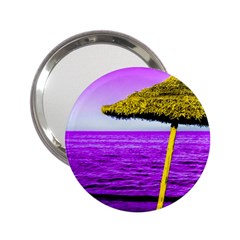 Pop Art Beach Umbrella 2 25  Handbag Mirrors by essentialimage