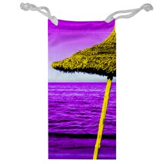 Pop Art Beach Umbrella Jewelry Bag by essentialimage