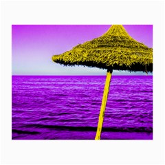 Pop Art Beach Umbrella Small Glasses Cloth (2 Sides) by essentialimage