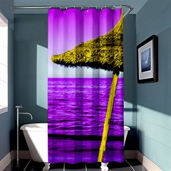 Pop Art Beach Umbrella Shower Curtain 36  X 72  (stall)  by essentialimage