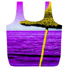 Pop Art Beach Umbrella Full Print Recycle Bag (xxl) by essentialimage