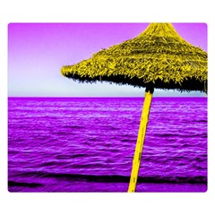 Pop Art Beach Umbrella Double Sided Flano Blanket (small) 