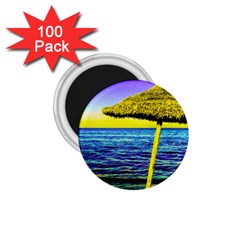 Pop Art Beach Umbrella  1 75  Magnets (100 Pack)  by essentialimage