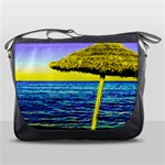 Pop Art Beach Umbrella  Messenger Bag Front