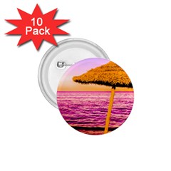 Pop Art Beach Umbrella  1 75  Buttons (10 Pack) by essentialimage