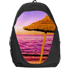 Pop Art Beach Umbrella  Backpack Bag by essentialimage