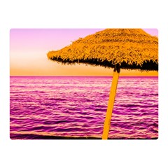 Pop Art Beach Umbrella  Double Sided Flano Blanket (mini)  by essentialimage