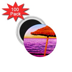 Pop Art Beach Umbrella  1 75  Magnets (100 Pack)  by essentialimage