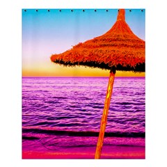 Pop Art Beach Umbrella  Shower Curtain 60  X 72  (medium)  by essentialimage